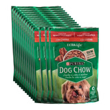 Combo 15 Sachês Dog Chow Adultos Raças Pequenas Carne 100g
