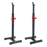 Rack Soporte Sentadillas Barra Pesas Press Pecho Gimnasio