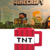 Taza Ceramica Minecraft Tnt Mesa Juguetes Adornos Decoracion