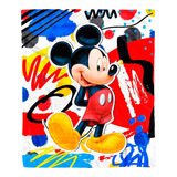 Cobertor Frazada Serenity Disney - Providencia Color Multicolor Diseño De La Tela Mickey Colors