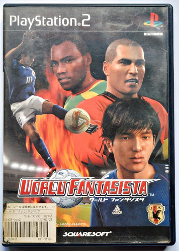 Jogo World Fantasista Playstation 2 Ps2 Original Japonês Fut