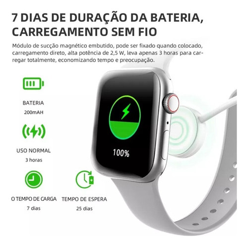 Relógio Smartwatch W59 Pro Series 9 Mini Feminino 41mm