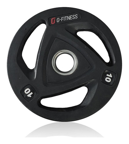 Disco Engomado Olimpico Con Garre 15kg Por Unidad Gfitness