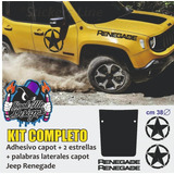 Calco Vinilo Capot Jeep Renegade Kit 