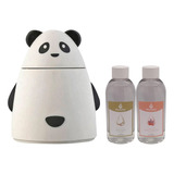 Humidificador Ultrasónico Panda Osito Purifica + 2 Esencias