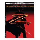 Steelbook 4k + Blu Ray A Máscara Do Zorro -lacrado. Dub/leg