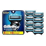 Set De 8 Repuestos De Hoja De Afeitar Gillette Proglide