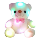 Urso Led 22cm Multi-cores Serve Luminária 