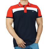 Playera De Hombre Cuello Polo Agnor Fraccionado Hag33