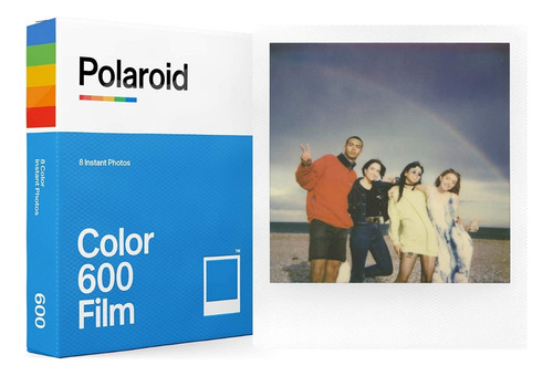 Polaroid 600 Papel Fotográfico Instantáneo Con Marco Blanco