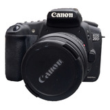 Camara Canon 20d Con Lente Canon Original 38-76mm