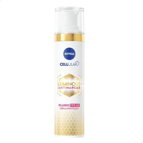 Nivea Luminous Fps50 630 Fluido Facial Anti-manchas Cellular