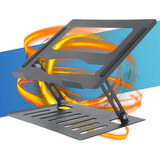 Suporte Laptop Stand Dj Macbook Dobrável Ajustável Preto M5