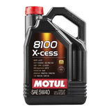 Aceite Motor 100% Sintetico 8100 5w40 X-cess 5 Lts. Motul &