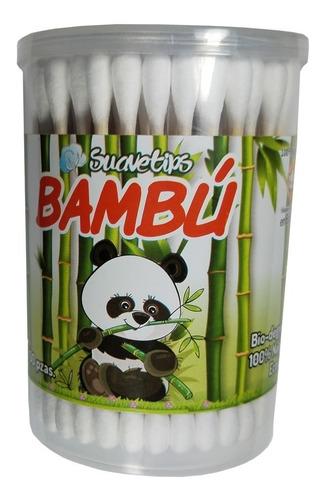 Cotonetes Bambú Bio-degradables - 100 Hisopos - Cfr