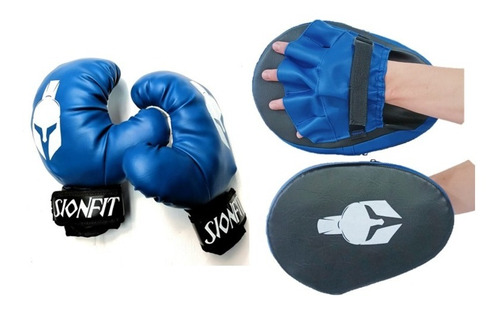 Par De Guantes Boxeo , Box+paos,golpeadores Entrenamiento