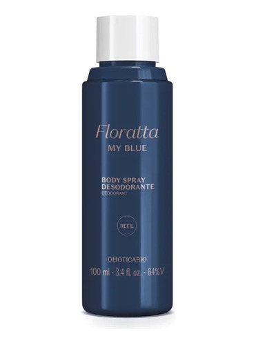 Refil Body Spray Desodorante Floratta My Blue