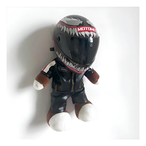Osito Peluche Para Moto, Casco De Moto, Peluche De Oso Teddy