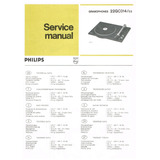 Esquema Toca Disco  Philips 22gc014 22 Gc 014 Gc014  Em Pdf 