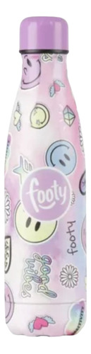  Botella Térmica Termo Acero Estampado Smile Footy Boterm136