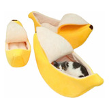 Cama Para Perro Gato Mascota Plátano Sillón Hogar 4 Colores
