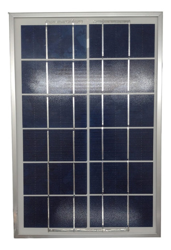 Panel Solar Conector 2 Pines 6w Jp-6-18/bb 1a 6v Dzz