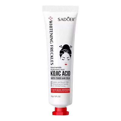 Sadoer crema aclarante de manos 30 g | fórmula hipoalergénica sin fragancia | Meses sin interés