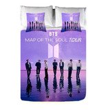 Bts Frazada King Size Mas Cojines Map Of The Soul Regalo