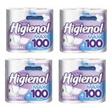 Pack X 4 Papel Higienico Higienol Max 100m X4