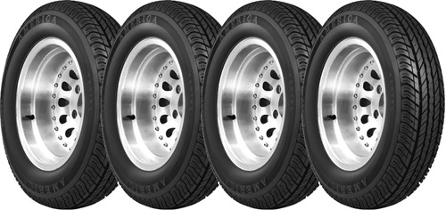 Kit De 4 Llantas Tornel At-909 P P205/60r13 86 S