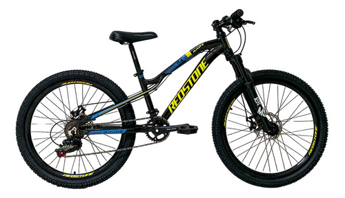 Bike Aro 24 Infantil 7v Redstone Alpha G Mtb Shimano