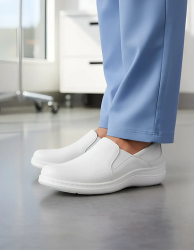 Flexi Zapato Especializado Para Mujer Blanco Cod 128523-e
