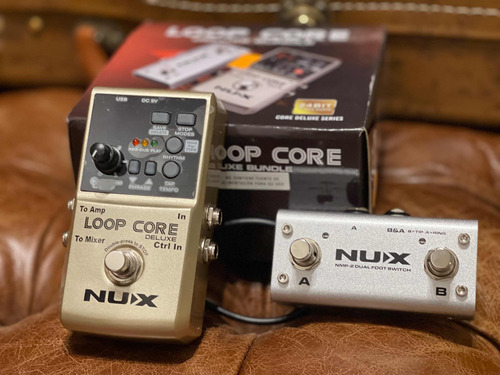 Pedal Nux Loop Core Deluxe - Dual Foot - Looper