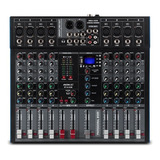 Mezcladora Audio Gc Profesional 8 Canales Bluetooth Eq Et8