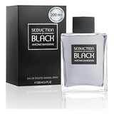 Seduction In Black Para Hombres Eau De Toilette Spray, 6.75 