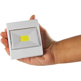 Tecla Led Luz Emergencia Cob Toque Para Colgar Abrojo