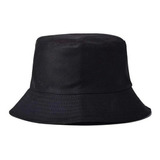 Gorro Negro Pescador  - Bucket Hat