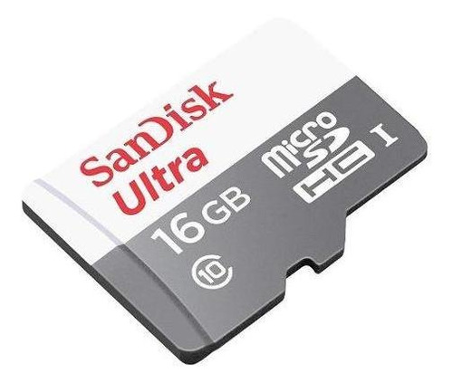 Memoria Micro Sd Sandisk Ultra 16gb + Adaptador