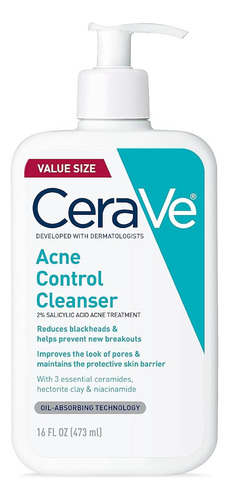 Cerave Limpiador Acne Control Puntos Ne - mL a $237