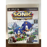 Jogo Sonic Generations Ps3 #frete Grátis#