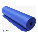 Mat 10 Mm Yoga Pilates Extra Grueso, Largo Azul