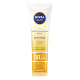 Protector Facial Nivea Sun Q10 Anti-edad Spf50 50 Ml