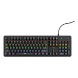 Teclado Mecánico Trust Gxt 863 Mazz Color Del Teclado Negro