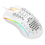 Mouse Gamer Redragon Storm Elite Lunar White 16000dpi