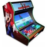 Projeto Mini Arcade Fliperama Bartop Medidas E Corte Cnc