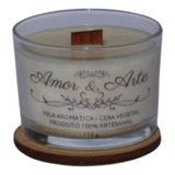 Vela Aromática Artesanal Premium 110g 25h Aromatizada