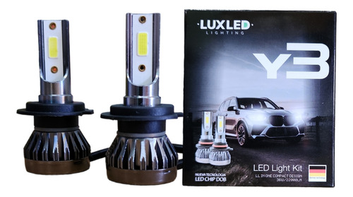 Cree Led Y3 H1 H3 H7 H11 9006 H16 22000lm Sin Cooler