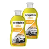 Shampoo Lava Auto Siliconado Autopolish 500 Ml Pack X2