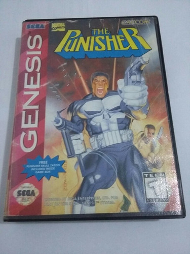 The Punisher Original Na Caixa - Mega Drive