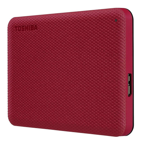 Disco Duro Externo Toshiba Canvio Advance Hdtca20x 2tb Rojo